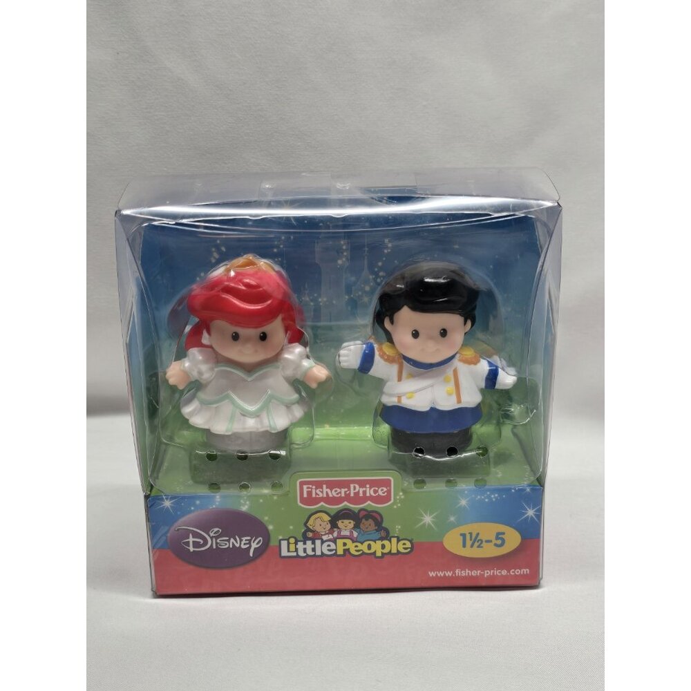 Fisher Price Disney “Little People Ariel & Prince Eric”  Walmart Exclusive - NEW - Picture 8 of 8